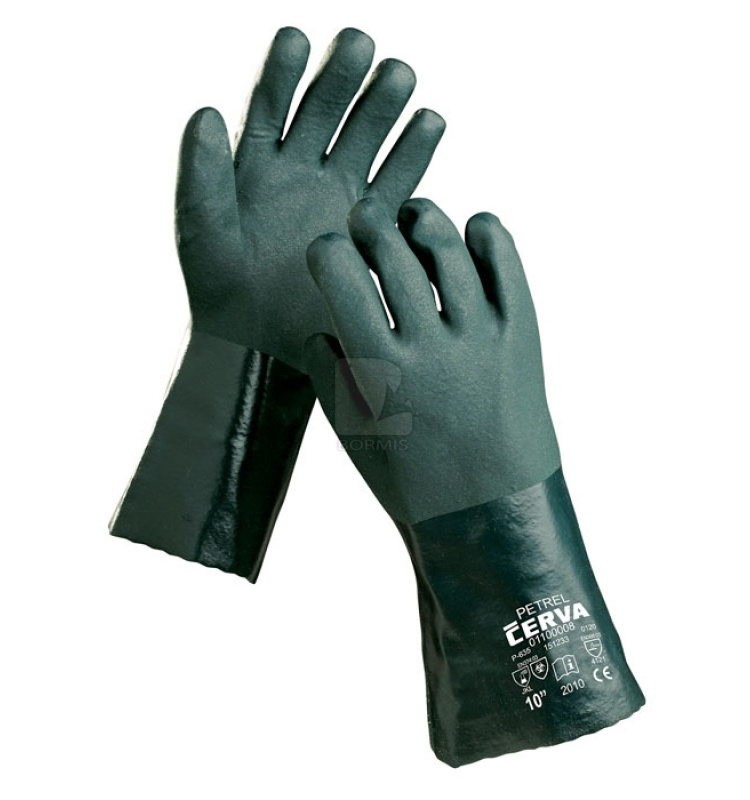 Protichemické pracovné rukavice - Rukavice PETREL