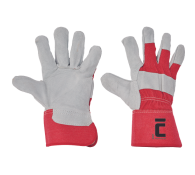 Kombinované pracovné rukavice - Rukavice ČERVA EIDER RED